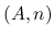 $(A,n)$