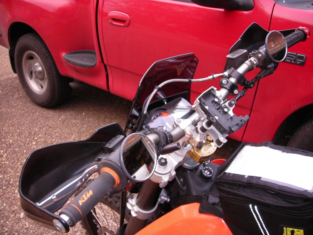 ktm 690 windshield