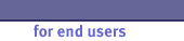 end users