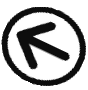 arrow pointing left